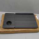 Laptop Desk for Bed or Couch, Lap Desk, Woking in Bed Desk, Home Office Desks, Breakfast Tray, Desk with Cup Holder, Watching Movies in Bed, Laptop Stand for Bed, Fordable Legs Desk (Black)