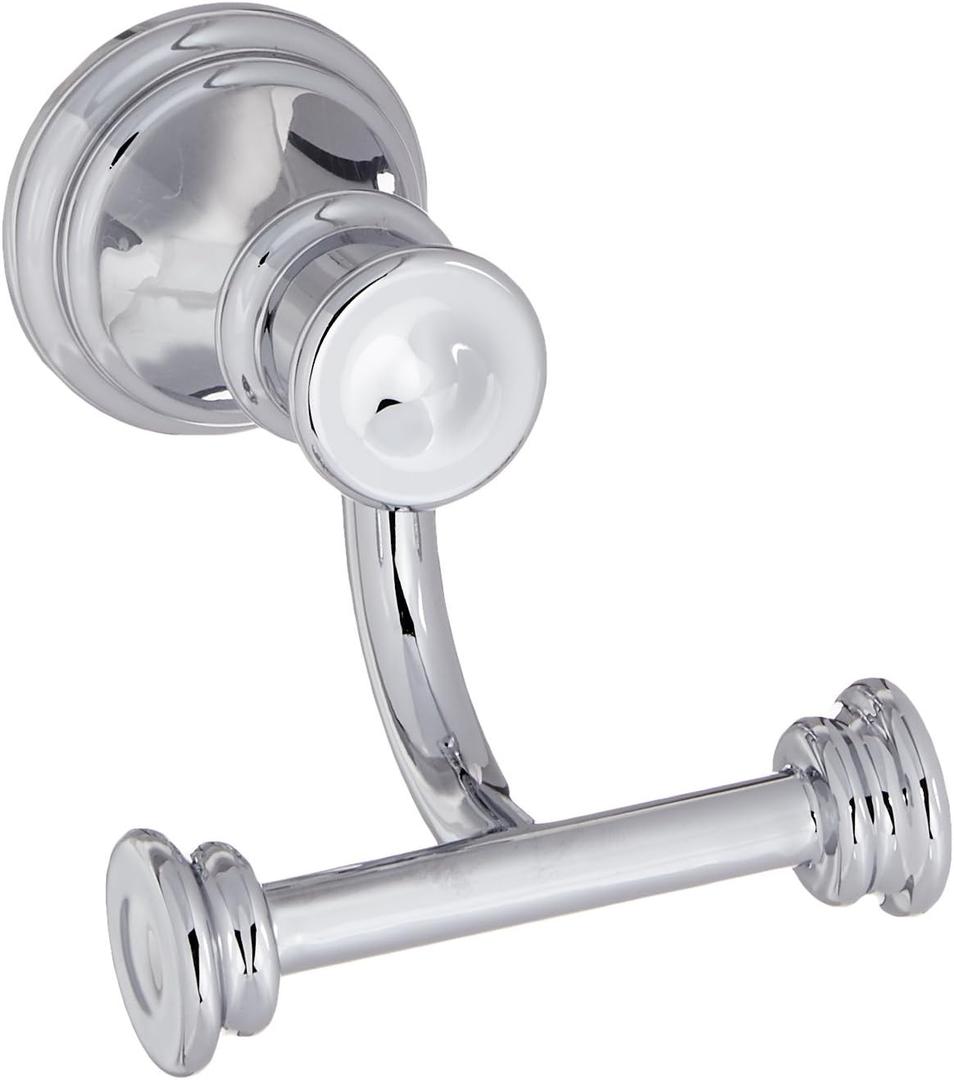 Moen YB6403CH Belfield Double Robe Hook, Chrome