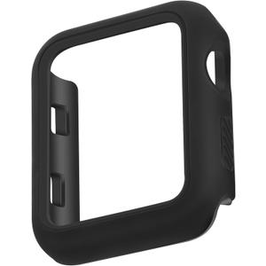 WITHit Protective Glass Cover with Integrated Bumper, Compatible with Apple Watch, 42mm (Series 1-3 only), Black  Seamless Fit, Easy Installation, Screen Protector and Bumper for Apple Watch