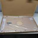 Serene Valley Sink Bottom Grid 26-9/16" X 15-9/16", Centered Drain with Corner Radius 3/8", Sink Protector NDG2716C