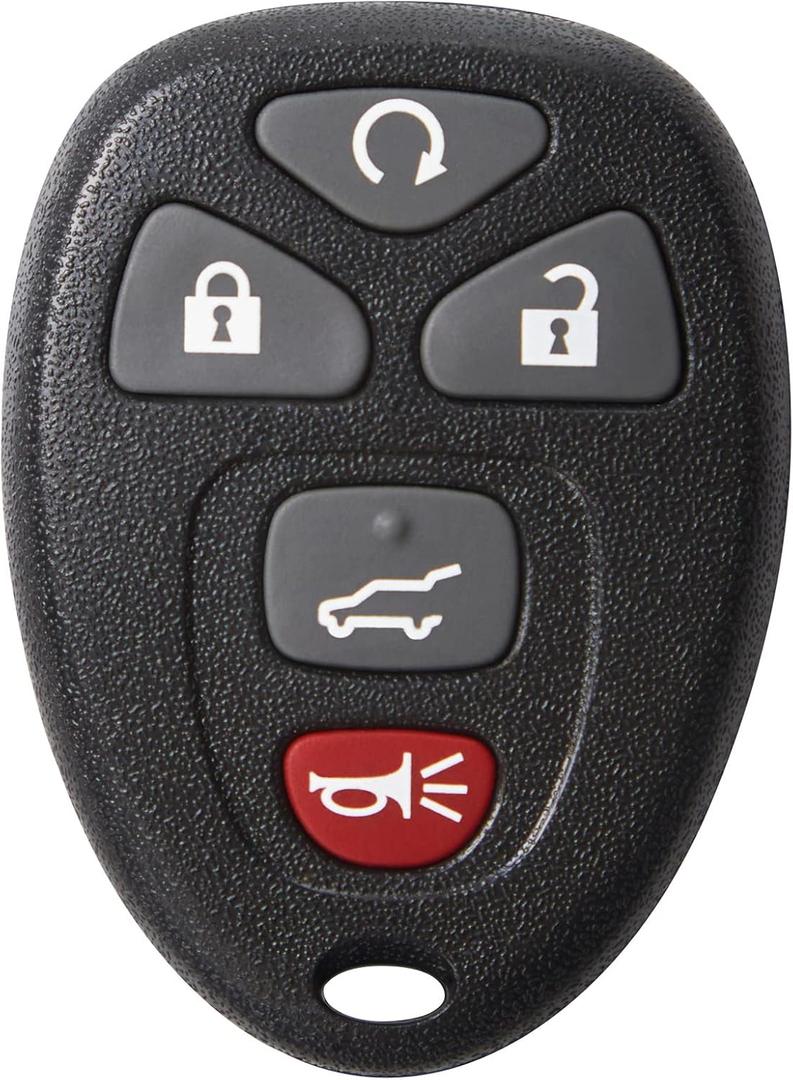 Key Fob Shell for 2007-2014 Chevy Suburban/Cadillac Escalade SRX, for 2007-2017 Tahoe Traverse, for 2007-2017 GMC Acadia Yukon/ Buick Enclave, OUC60270, OUC60221