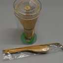 BambooWorx Matcha Whisk Set - (Chasen), Traditional Scoop (Chashaku), Tea Spoon. The Perfect Sets to Prepare a Traditional Cup of Japanese Tea, Handmade from 100% Natural Bamboo