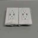 OviiTech 2.4 AMP Dual High Speed Wall Mount Charger USB Outlet,15A Tamper Resistant Receptacle, 2 Wall Plate Included,White (2 Pack)