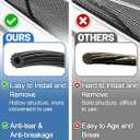 MEWTOGO 3 in 1 Screen Repair Kit, Window Screen Replacement Tools | Including 32.8ft Spline, Roller, Removal Hook,for Replacing & Installing Door Window Screens