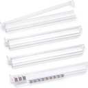 Mahjong Racks,4PCS Clear Acrylic Mahjong Racks with Pushers,American Mahjong Accessories Mahjong Gifts Transparency, Small