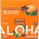 Aloha Organic Peanut Butter Chocolate Chip Protein Bars, 14g Plant-Based Protein, USDA Certified Organic, Gluten Free & Non-GMO, 1.9 Oz (Pack of 12)
