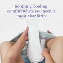 PurComfy Perineal Cooling Pad Liners, Witch Hazel Long Pad Liners for Postpartum Care, Postpartum Essentials for Pain Relief After Birth - 24 Count