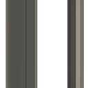 Angled Doorbell Mount compatible with Eufy E340 Security Video Doorbell (50-Degree, Black)