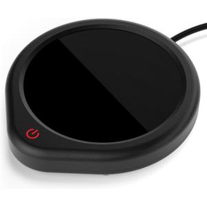 Oracer Coffee Mug Warmer, Cup Warmer for Desk with Auto Shut Off Smart Temperature Settings, Electric Beverage Tea Water Milk Heater for All Cups and Mugs, Heating Plate Candle Wax Warmer (Dark Black)