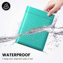 Fuxury Bubble Mailers 6x10" 100 Pack Teal Padded Envelopes Usable Size 6x9" Mailing Envelopes Bubble Padded Opaque Shipping Bags for Mailing,Packaging, Small Business, Boutique #0