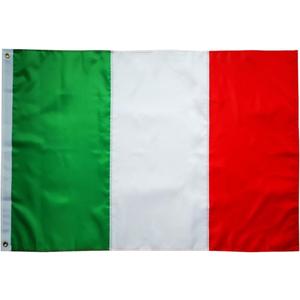 Italian Flag 2x3Ft-(60x90cm) Italy National Flag Sewn Stripes Premium Flags Outdoors Indoors 210D Heavy Duty Oxford With Brass Grommmets Bandiera italiana