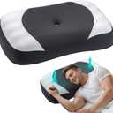 King Size Cervical Pillow for Side Sleepers, High Loft Contour Memory Foam Pillow for Neck & Shoulder Pain Relief, Ergonomic Support Pillow for Better Spinal Alignment with Cooling Cover
