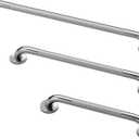 Commercial Grab Bar Bundle - ADA Compliance - Handicap Grab Bars with Knurled Grip for Restrooms, Stainless Steel - 1.5" Diameter - 18", 36", 42" - Pack of 3