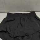 BMJL Women's Athletic Shorts High Waisted Running Short Pocket 2.5" Sporty Shorts Gym Workout Shorts (Black, L)