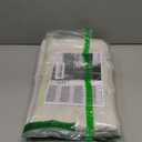 LAMIT 100% Blackout Natural Polyester Curtains, 68 Inches Linen Textured Thermal Bedroom Curtains Back Tab and Rod Pocket Neutral Panels with White Liner for Farmhouse, 2 Panels, 52 x 68 Inch, Ivory