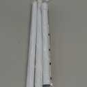 AIZESI Tension Curtain Rod Adjustable Spring Tension Rods for Windows 28 to 48 Inch, No Drilling, 7/8" Diameter, White Curtain Rod, Small Shower Curtain Rod for Bathroom, Doorway, Closet, Kitchen