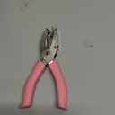 AIEX 1 mm Hole Diameter Hole Diameter Hole Punch with Pink Handle for Craft Paper (Small Circle)