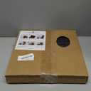 XUANINY 11-Sheet Peel and Stick Backsplash Tiles, Brushed Aluminum Surface Metal Mosaic Sticker for Kitchen Wall (11.41"x11.41") (11, Black Brushed)