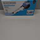 BLACK+DECKER dustbuster AdvancedClean Handheld Vacuum Cordless, Compact Home and Car Vacuum with Crevice Tool ,Rotating Nozzle and Charging Station, Large Dust Bowl (CHV1410L)