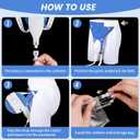 2026 Upgraded Urine Collection Bag Reusable Condom Catheters with 1000ml & 2000ml Drainage Bags, Portable Wearable Urinary Drainage System for Elderly Men