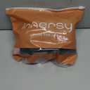 INNERSY Women's Underwear Cotton Soft Underwear High Waisted Breathable Briefs 5 Pack (Large)