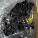 addlon 100FT Outdoor String Lights ST38 LED with Remote Waterproof Dimmable