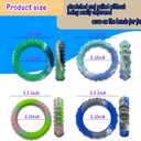 5PCS Sensory Fidget Toys for Kids Adults-Stretchy Fidget Bracelet&exture,Calming Autism Sensory Toys for Needs Autistic Children,Calm Down Toy for Toddler Girls Boys