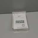 pbf 4x6 Acrylic Sign Holder | 4 x 6 Vertical Stand Up Slanted Sign Holder | Acrylic Stands for Display | Clear Picture Frame, Menu Table Top Stand, Plastic Flyer Holder (12-Pack)
