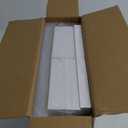 SEE SPRING 12 Pack Shoe Storage Box, Clear Plastic Stackable Shoe Organizer for Closet, Space Saving Foldable Shoe Rack Sneaker Container Bin Holder (Large Fit Size 9)