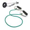 THERABAND Resistance Tubing with Soft Handles, Green, Heavy Level, 48" Latex Stretch Resistance Bands for Exercise, Professional Workout Bands for Upper & Lower Body, Color-Coded Levels
