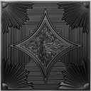 Art3d Drop Ceiling Tiles 24x24 in Black (12-Pack, 48 Sq.ft), 3D Wainscoting Panels Glue Up 2x2