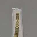 Minyee Metal Bands Compatible with Fitbit Sense 2/Versa 4/Versa 3/Sense Bands Women, Dressy Stainless Steel Multi-chain Designer Luxury Link Bracelet Wristband Replacement Strap ( Gold)