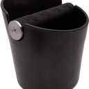 Coffee Knock Box, 4.8in Barista Style Espresso Grounds Knock Box with Removable Heavy-Duty Metal Knock Bar and Shock- Absorbent Durable and Non-Slip Base for Espresso Maker Accessories, Easy to Clean