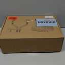 HUANUO Dual Monitor Stand for 1340, Premium Dual Monitor Mount with USB, Height Adjustable Monitor Stand for 2 Monitors, VESA Mount with Clamp/Grommet Base, Holds 26.4lbs per Arm, HNDS7