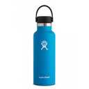 Hydro Flask Water Bottle - Insulated Stainless Steel - Wide Mouth Flex Lid, Non Spill, Leakproof and Refillable in 40 Oz Blue
