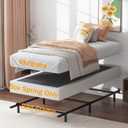 Box Spring Twin 7 Inch Metal Frame Mattress Foundation Basics Bed Base