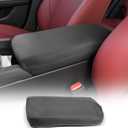 CDEFG for Mazda3 2019-2025 Center Console Cover Armrest Cover for Mazda Mazda3 Accessories Arm Rest Protector Mazda3 2019 2020 2021 2022 2023 2024 2025