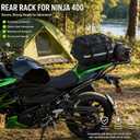 Heavy Duty Motorcycle Luggage Rack Compatible with Kawasaki Ninja 400 Z400