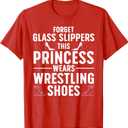 Cool Wrestling for Women Girls Kids Wrestler Princess Sports T-Shirt S