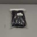 YEOREO Women Long Sleeve Workout Jumpsuit Zip Up Romper Bottom Pants Bodysuit Bodycon Sexy One Piece (XL, Black)