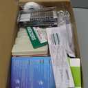 Eyelash Kit for Lash Extension, Lash Tech Supplies with Mannequin Practice Head, Lash Cluster, Lash Extension Glue, Eyelash Remover, Fan, Tweezers, Lash Training Tools Set for Beginners at Home