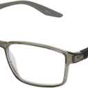 SPORTEX SAV Men's EAR4149 Blue Light Reading Glasses - Flexible, Durable, Lightweight, High-Performance Blue Light Readers for Men, Grey, +1.50