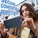 Faiono Magnetic for iPhone 16 Pro Max Case [Full Camera Protection][Military-Grade Protection][Compatible with MagSafe] Shockproof Protective Slim Phone Case for iPhone 16 Pro Max, Midnight Blue