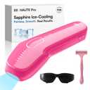 Inia Laser Hair Removal with Ice-Cooling Care for Women and Men, HAUTE Pro Painless at-Home IPL Hair Remover for Coarse Hair in Bikini and All Body Areas, Latest Generation for Effective Results (Hot Pink)