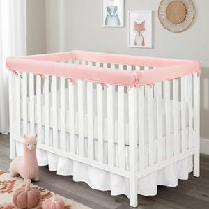 Mesh Sets- 4 Set - 2 Long Panels (51‘ x 7’) and 2 Short Panels (27.5‘ x 7’)! | (4pc-Cotton-Pink)