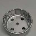 Heavy Duty 90.2mm 15Flutes Oil Filter Wrench Compatible with Land Rover and Jaguar - Fits 3.0L & 5.0L Gas Engines