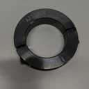 AZSSMUK Shaft Collar Bore 1-5/8'' Double Split Black Oxide Set Screw Durable Shaft Collars Suitable for Machinery and Industrial Use 2 Pieces (1-5/8'')