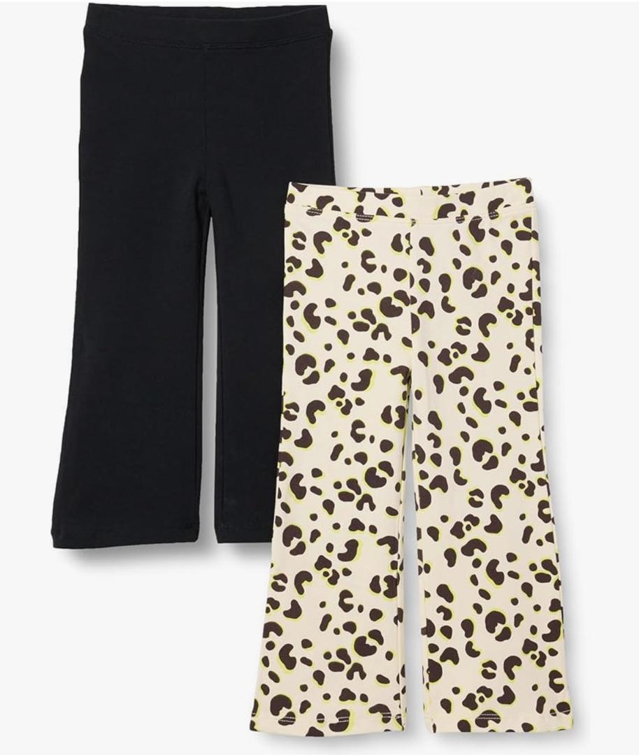 Essentials Girls Slim-Fit Knit Flare Legging, 8Y