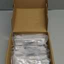 Alzassbg 15 Pack Brushed Satin Nickel Cabinet Pulls, 3-3/4 Inch(96mm) Hole Centers Kitchen Cabinet Handles for Cabinets and Drawers AL3061SN