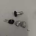 Ignition Switch Lock Cylinder with Pair Front Door Lock Cylinder Compatible with 2003-2006 Chevy Silverado Suburban GMC Sierra Yukon Cadillac Escalade Replace OE# 707835 + 706592 X2 + 598007 X2